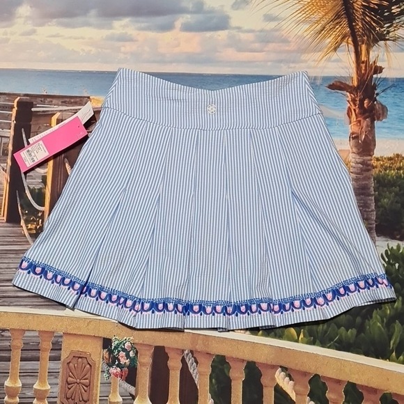 Lilly Pulitzer Pleated Priska Skort NWT Size 14 - Picture 4 of 10